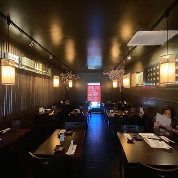 Kimu Sushi - Dinning room as they just  opened for the day. - Sushi Bars Near Me - Long Beach, California