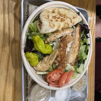 Showmars - Greek salad with chicken - Southern Near Me - Durham, North Carolina