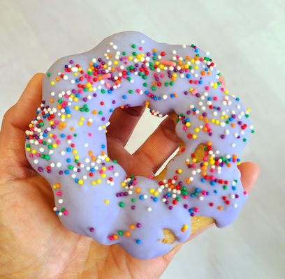 Fluffy donut by null