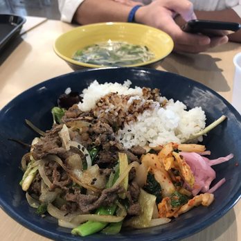 SoJo Spa Club - Bulgogi bowl. $16 comes with soup - Saunas Near Me - Edgewater, New Jersey