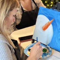 OC Paint Parties - Christmas party