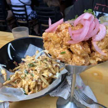 Down the Hatch Maui - Mermaid Fries and Lava Lava Shrimp - Seafood Near Me - Lahaina, Hawaii