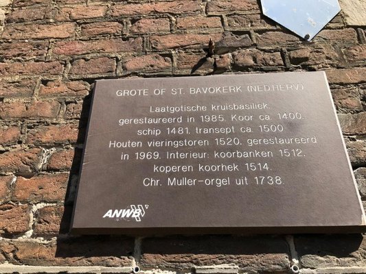 The St. Bavo Church in Haarlem by null