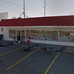 Eastwood Party Store - Rough exterior.