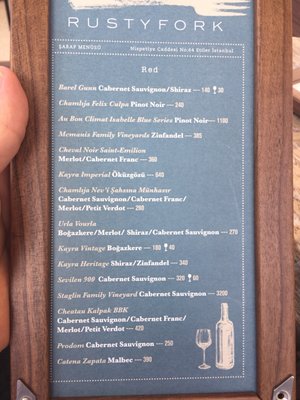 Menu photo 2 Rusty Fork Istanbul, 34