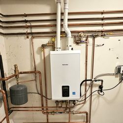 365 Mechanical - High efficiency Navien combi boiler installation