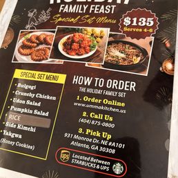 Umma Kitchen  Spicy Pork Bibimbap Small Poke Bowl Spicy Pork Bibimbap Large Poke Bowl Create Your Own Acai Bowl