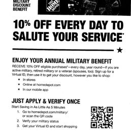 NOT USING HOME DEPOT ANY MORE .