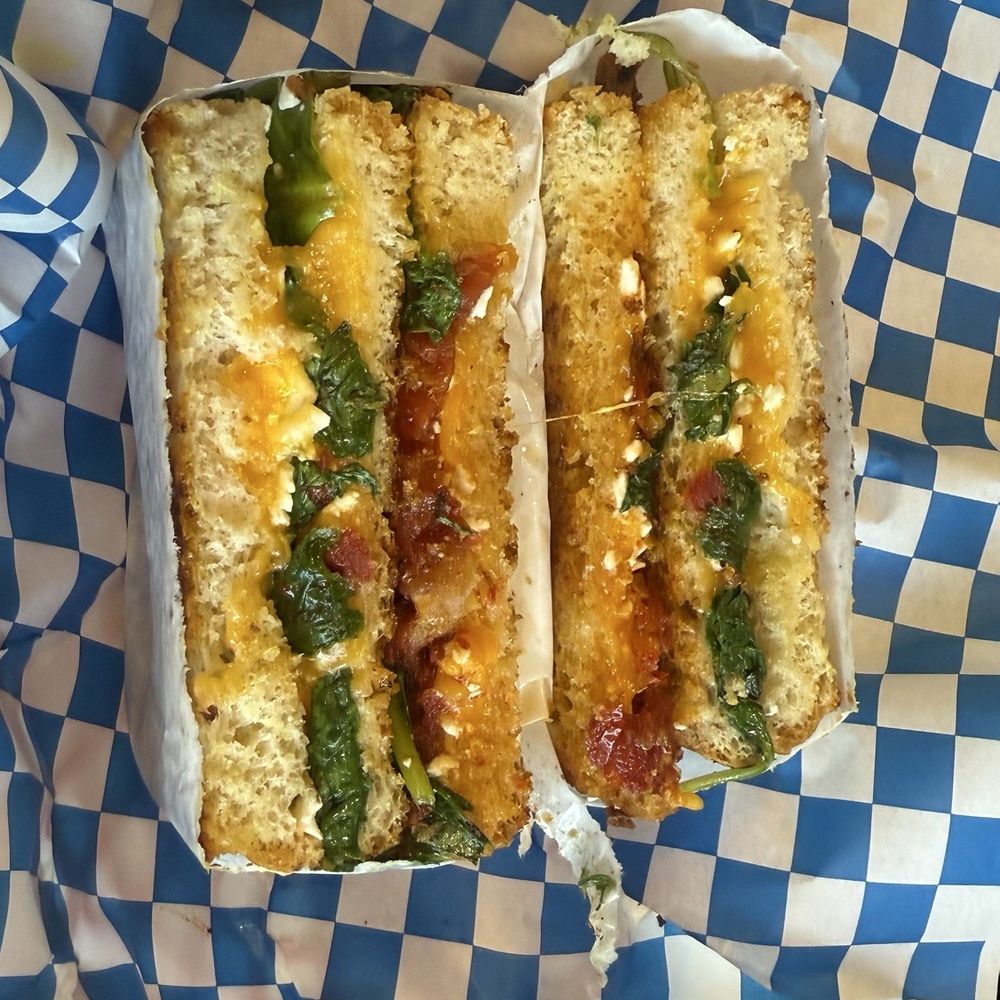 Mediterranean grilled cheese Mediterranean grilled cheese