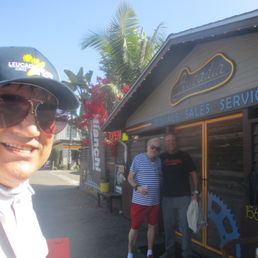 Customers Mark & Terry with FAB & COOL owner JEFF Customers Mark & Terry with FAB & COOL owner JEFF
