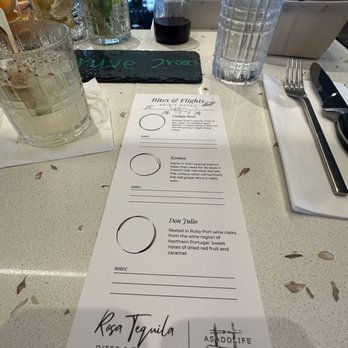 Asado Life - Tequila pairing - New American Near Me - Saint Augustine, Florida
