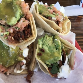 La Taqueria - 2-Assad/chorizo,1-pastor,1-carnitas - Mexican Near Me - Turlock, California