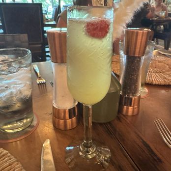 97 West Kitchen & Bar - Pineapple mimosa - Cocktail Bars Near Me - Fort Worth, Texas