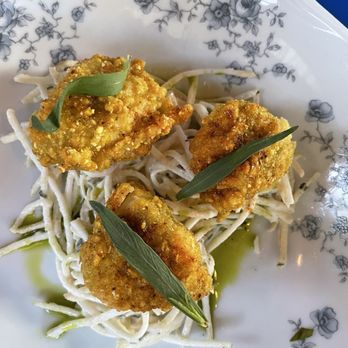Xiao Ye - Cornmeal crusted oysters. - New American Near Me - Portland, Oregon