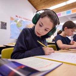 Benchmark School - Independent work in the Lower School.