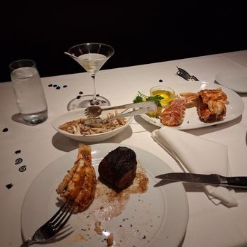 Eddie V's Prime Seafood - The package! 4/26 - Seafood Near Me - Oak Brook, Illinois