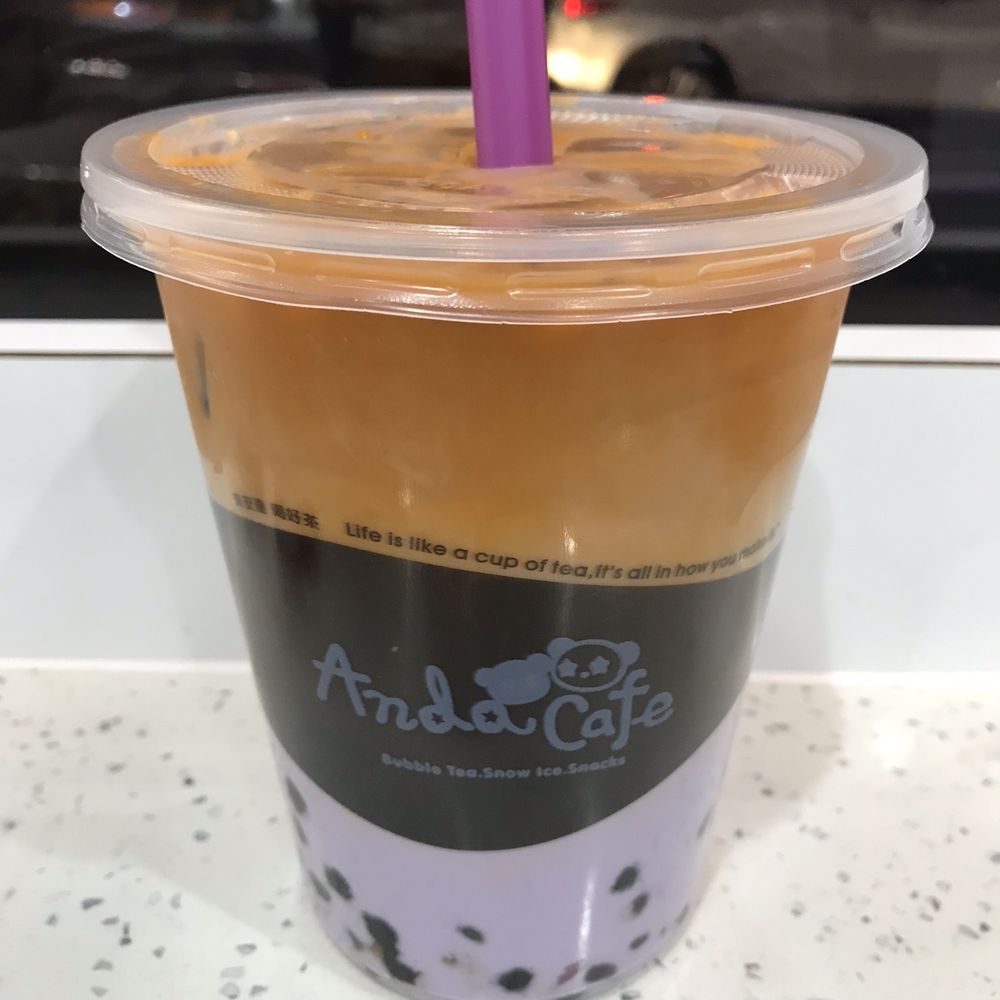 Anda Cafe - Thai Ro with bubbles - Bubble Tea Near Me - Flushing, New York