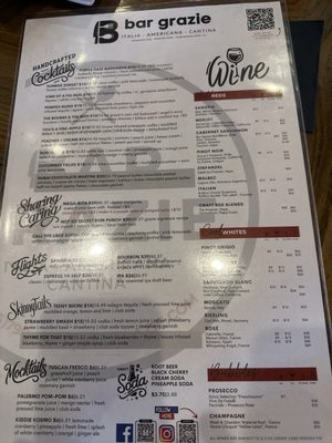 Menu photo 1 Bar Grazie Massapequa Park, NY