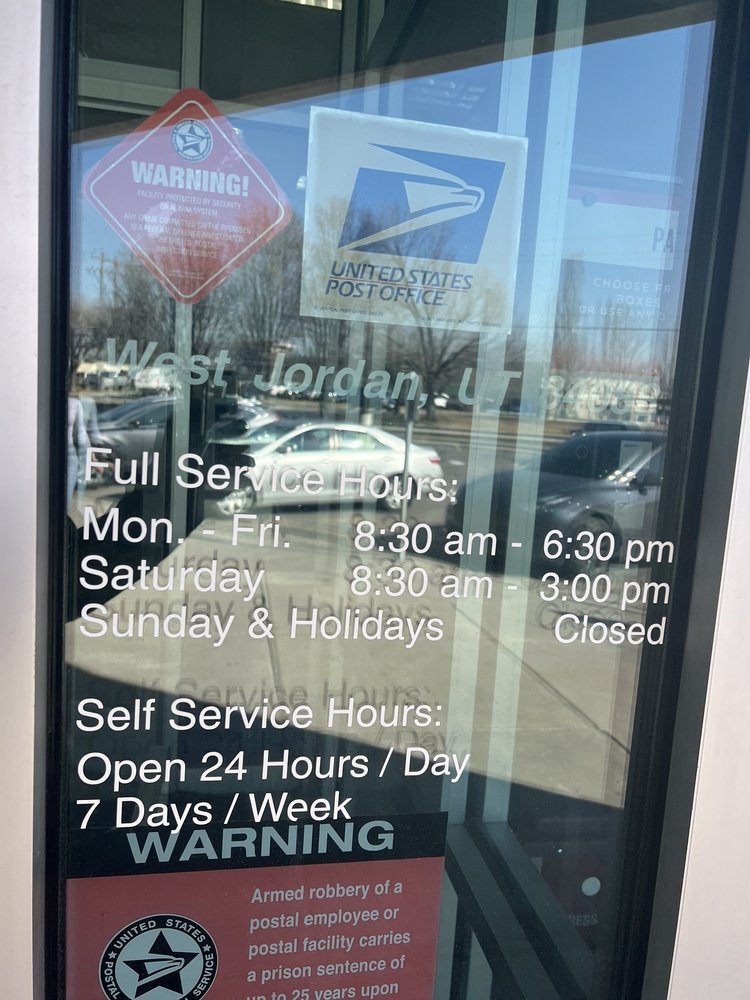 US POST OFFICE Updated August 2024 26 Reviews 7901 S 3200th W