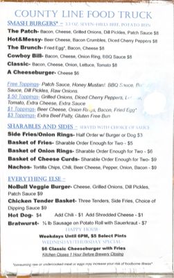 Menu photo 2 Patch Brewing Gordonsville, VA