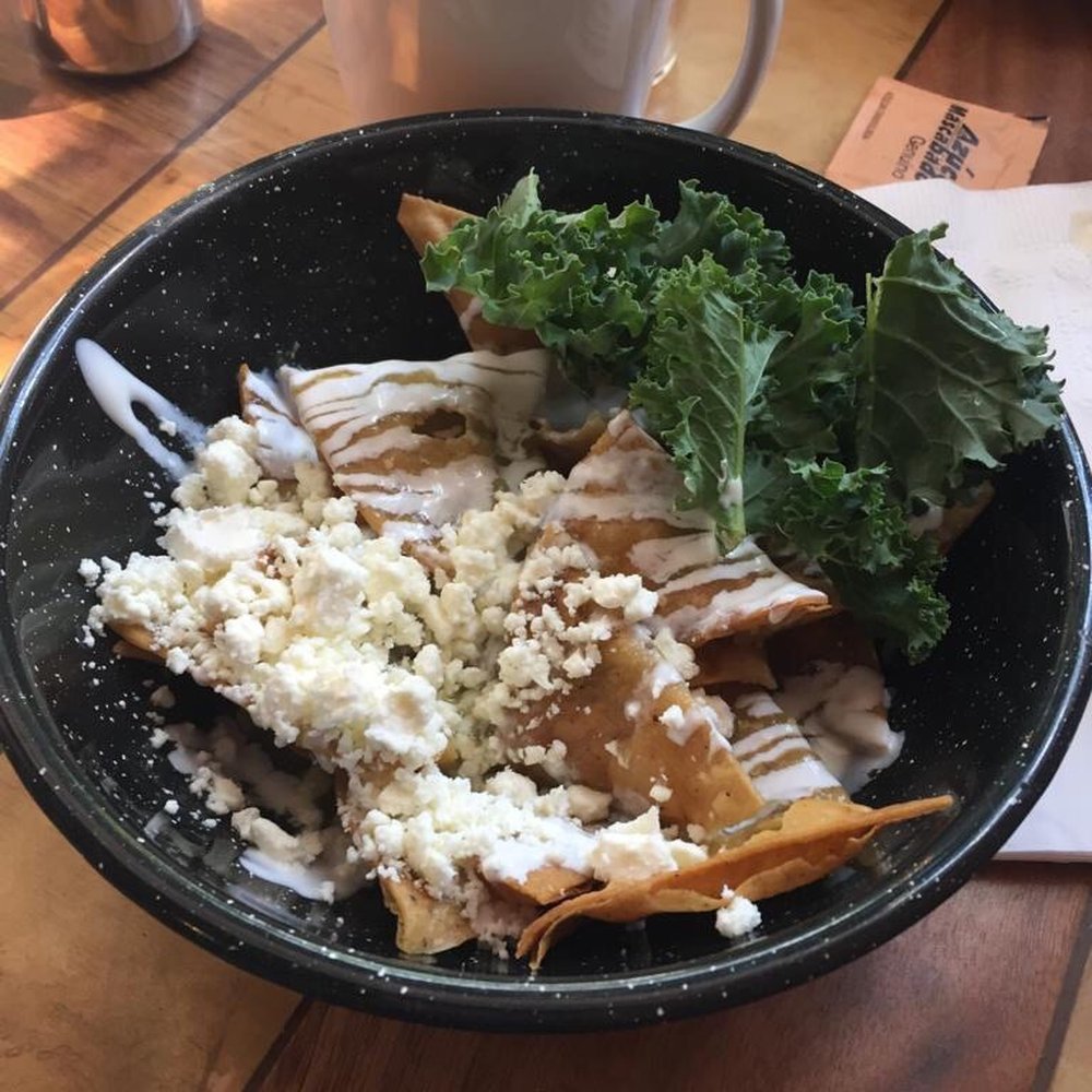 Chilaquiles verdes Chilaquiles verdes
