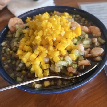 Coni'Seafood - Ceviche with shrimp and mango - Seafood Near Me - Los Angeles, California
