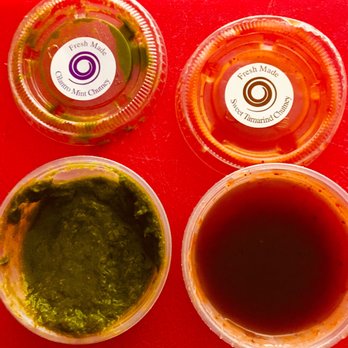 Bombay Eats - Dipping Chutneys included with Mini Samosas 2019 - Indian Near Me - Chicago, Illinois