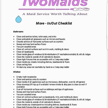 Two Maids - Orlando - Move in service list - Home Cleaning Near Me - Orlando, Florida Two Maids - Orlando - Move in service list - Home Cleaning Near Me - Orlando, Florida