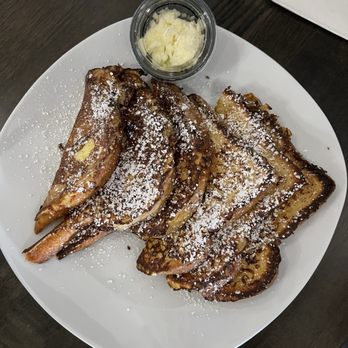 The Morning Bun Cafe - Full order of French Toast ! - Coffee & Tea Near Me - Vacaville, California The Morning Bun Cafe - Full order of French Toast ! - Coffee & Tea Near Me - Vacaville, California