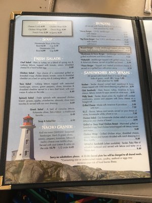 Menu photo 7 Three Seasons Cafe Manistique, MI