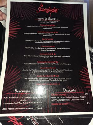 Menu photo 1 Juicyladas Cantina Fullerton, CA Menu photo 1 Juicyladas Cantina Fullerton, CA