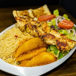Chicken Kabob Plate