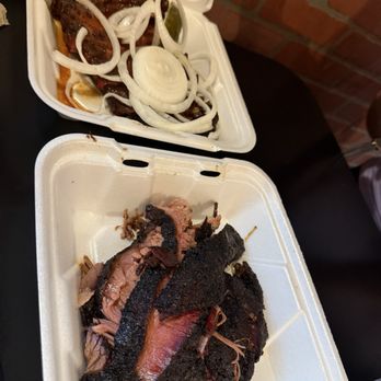 Firehole Bar-B-Que - Brisket all fatty - Barbeque Near Me - West Yellowstone, Montana