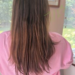 Fantastic Sams Hair Salons - Sam's Hartland cut and toner.  Tonor doesn't match and cut is just bad.
