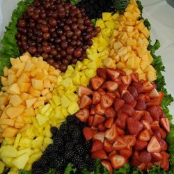 Salute Chew Mobile Kitchen & Catering - Catered fruit tray.