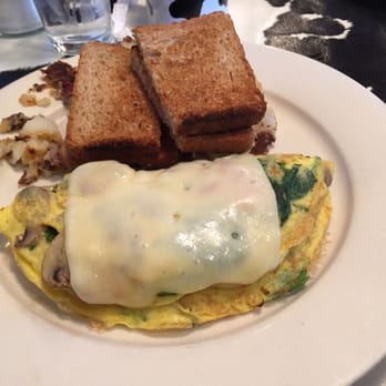 Maureen's Kitchen - Omelette: Goat Cheese, Fresh Spinach, Sun-Dried Tomato, and Mushroom. - Breakfast & Brunch Near Me - Smithtown, New York Maureen's Kitchen - Omelette: Goat Cheese, Fresh Spinach, Sun-Dried Tomato, and Mushroom. - Breakfast & Brunch Near Me - Smithtown, New York