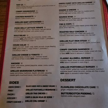 Allswell - Food menu - New American Near Me - Brooklyn, New York