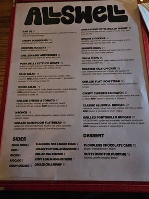 Menu photo 1 Allswell Brooklyn, NY