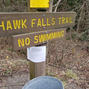 Hickory Run State Park - Entry sign + covid warning - Parks Near Me - White Haven, Pennsylvania Hickory Run State Park - Entry sign + covid warning - Parks Near Me - White Haven, Pennsylvania