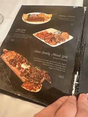 Menu photo 1 A Thousand Tales Mount Prospect, IL