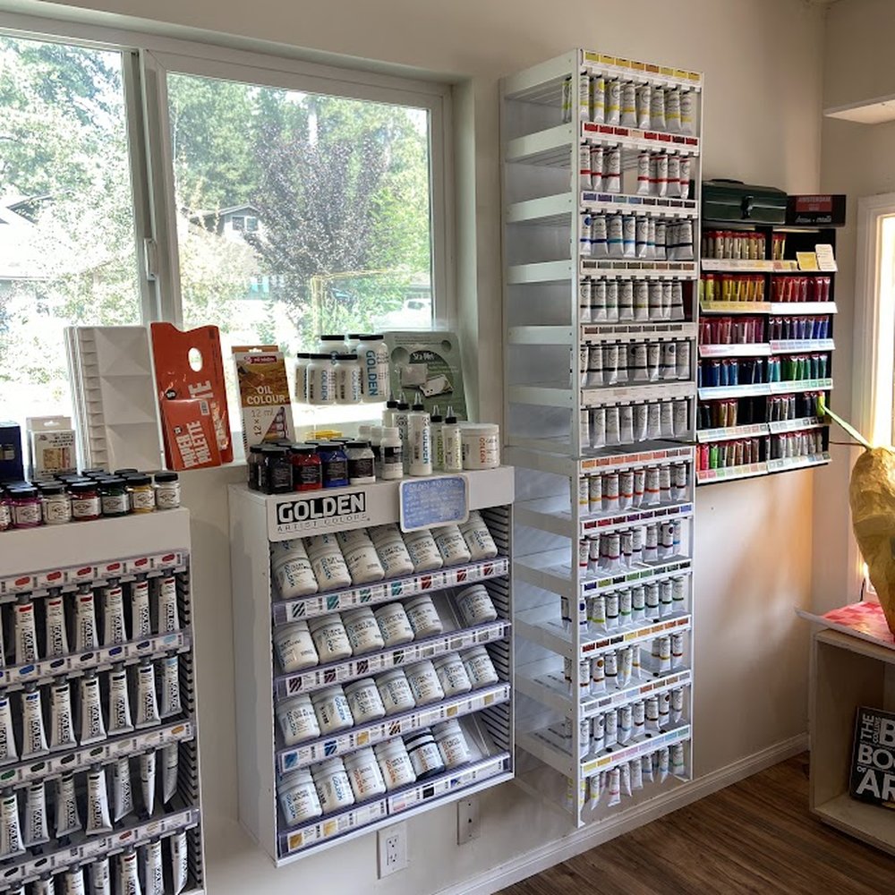 Art Dept. - Paints galore! - Art Supplies Near Me - Idyllwild -Pine Cove, California