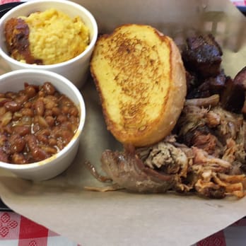 Shigs In Pit - Burnt Ends with Pulled Pork, apple baked beans and spoon corn bread. - Barbeque Near Me - Fort Wayne, Indiana Shigs In Pit - Burnt Ends with Pulled Pork, apple baked beans and spoon corn bread. - Barbeque Near Me - Fort Wayne, Indiana