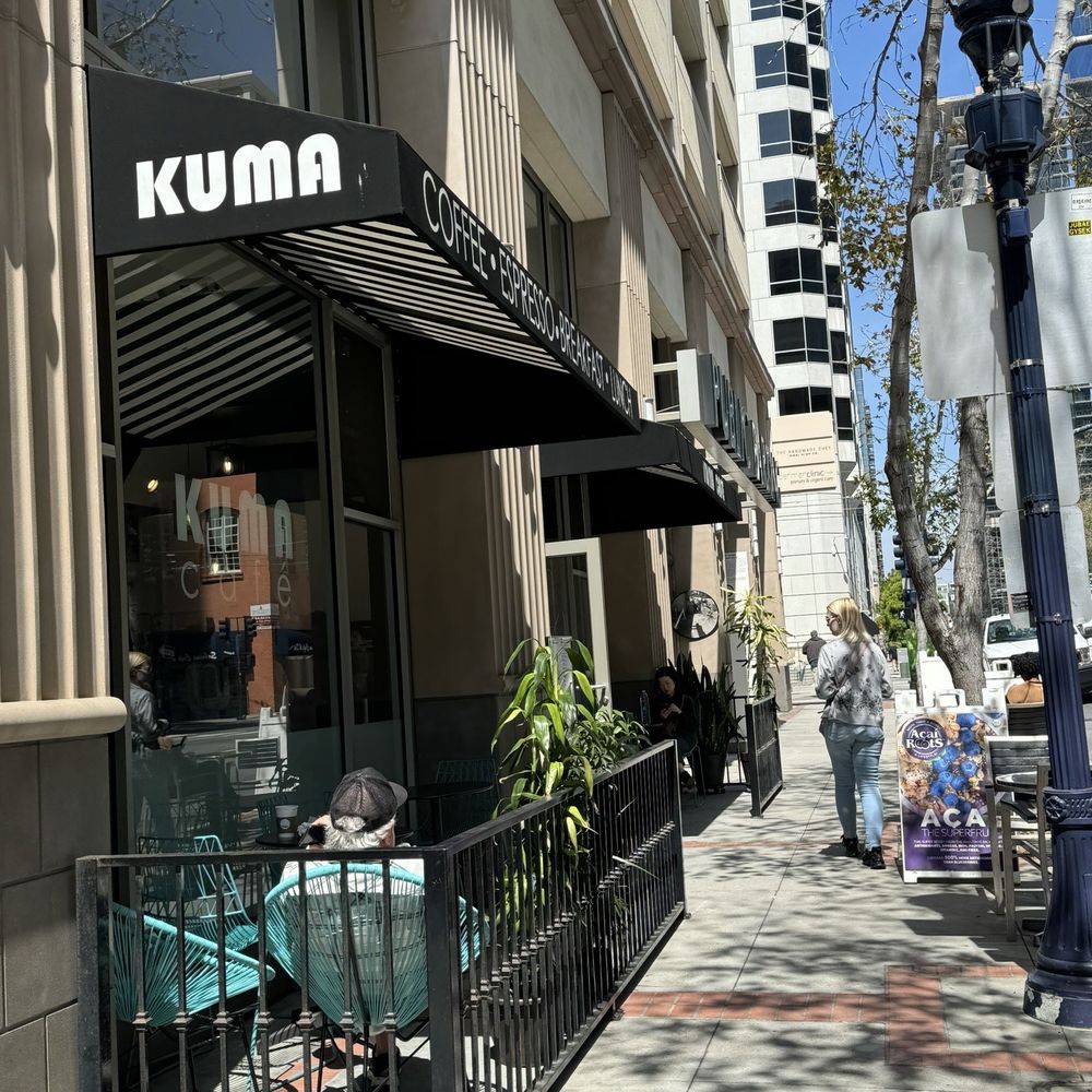 Kuma cafe - Outside - Coffee & Tea Near Me - San Diego, California