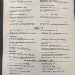 2026 updated menu