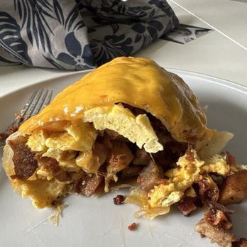 Family Breakfast - Family burrito is definitely big enough to split and share - Breakfast & Brunch Near Me - Draper, Utah Family Breakfast - Family burrito is definitely big enough to split and share - Breakfast & Brunch Near Me - Draper, Utah