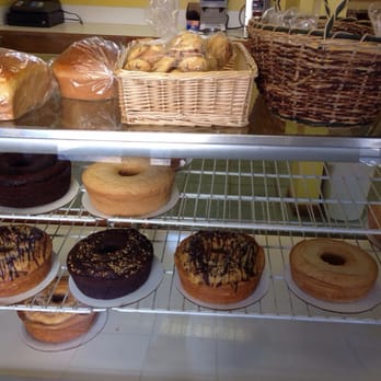 Colonial Bakery - a variety of donuts on display - Bakeries Near Me - Cumberland, Rhode Island