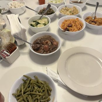 Mrs Wilkes' Dining Room - Various dishes. - Southern Near Me - Savannah, Georgia