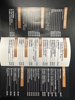 Menu photo 2 Wemo's Wings Mobile, AL