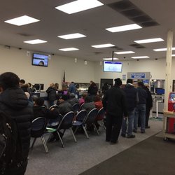 Secretary of State - Huge lines on sat