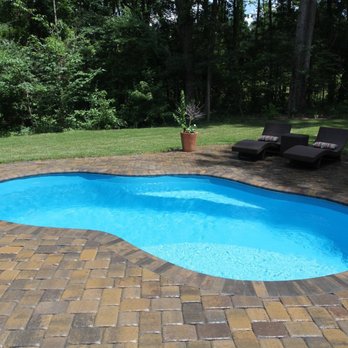 Able Pools and Spas - Lelani pool in pavers - Hot Tub & Pool Near Me - Wilmington, North Carolina